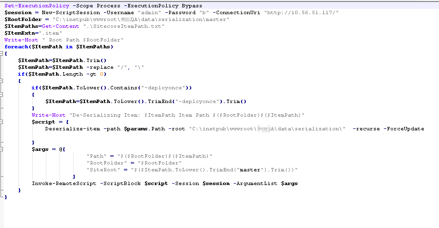 Using Gulp &amp; SPE to Deploy Items787