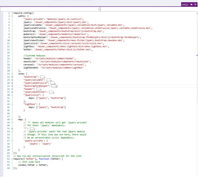 Using Require JS – To Resolve JS conflicts – The Sitecorist