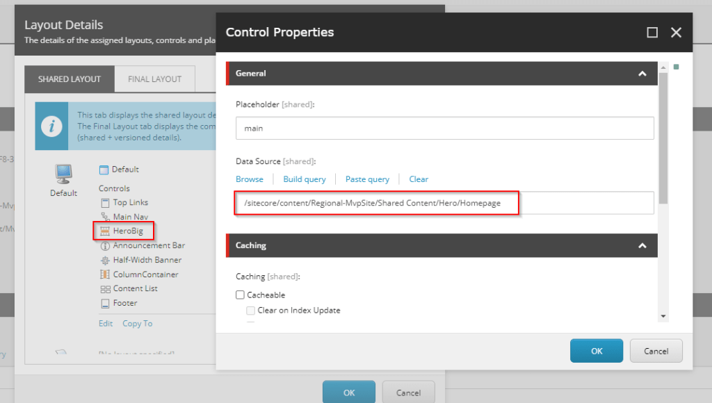Datasource - Rendering Host